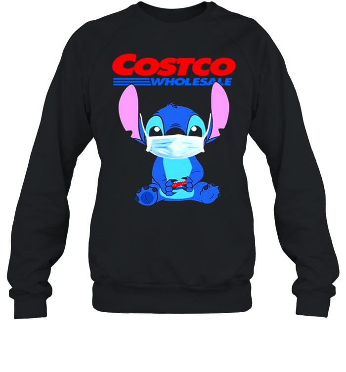 Baby stitch face mask hug costco wholesale logo shirt Unisex Sweatshirt