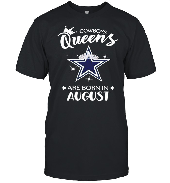 Cowboy Queens Are Born In August Crown Classic Men's T-shirt