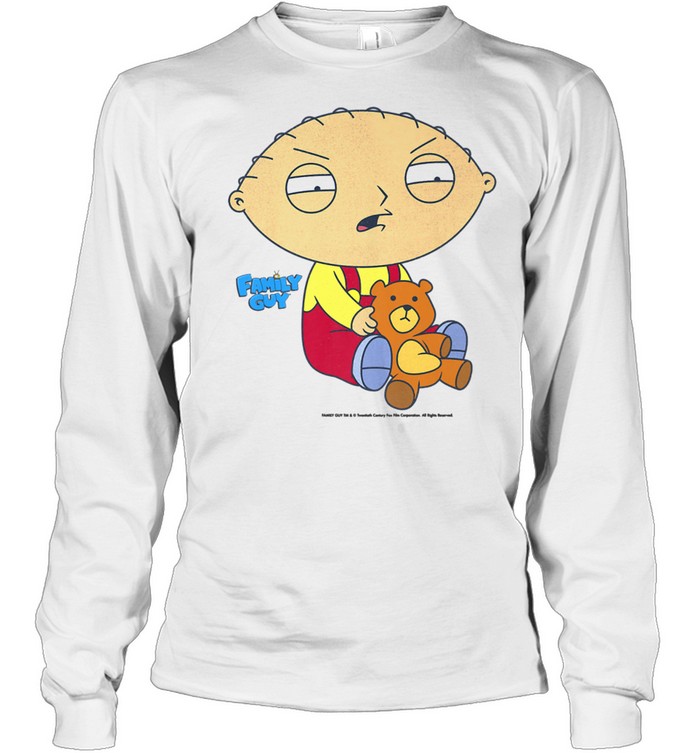 The Family Guy Shirt MEN Stewie T-Shirt Graphic Tee Stewy Black 