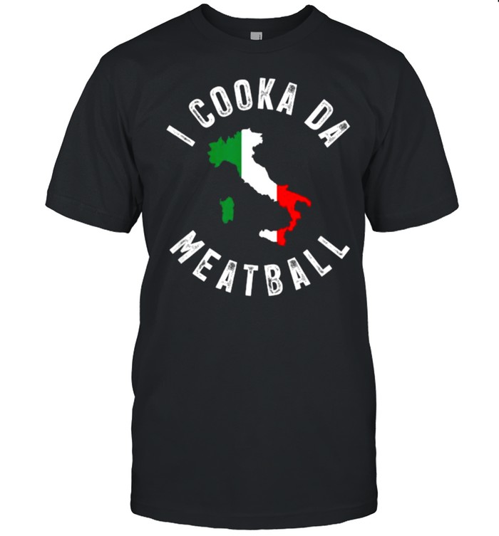 I Cooka Da Meatball Funny Trending Italian Slang Joke T- Classic Men's T-shirt