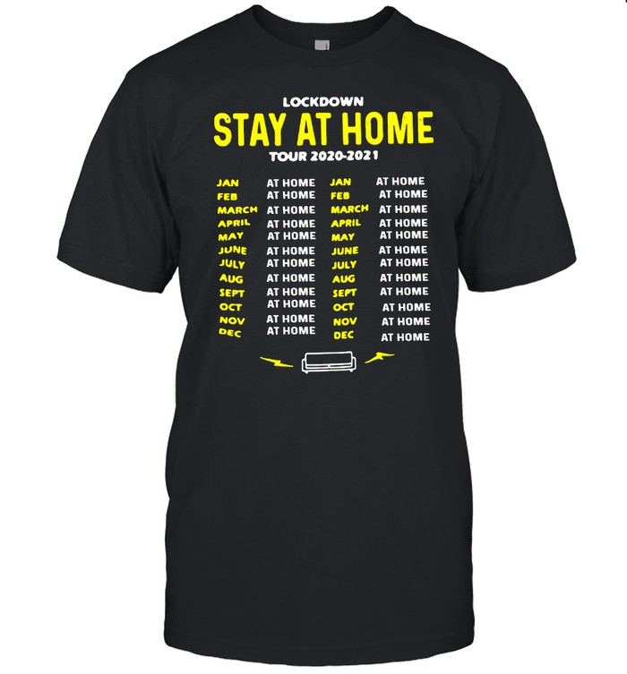 Lockdown Stay At Home Tour 2020-2021 Dates T-shirt Classic Men's T-shirt
