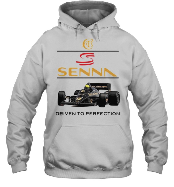 Senna Driven To Perfection Sprint AB Car Unisex Hoodie