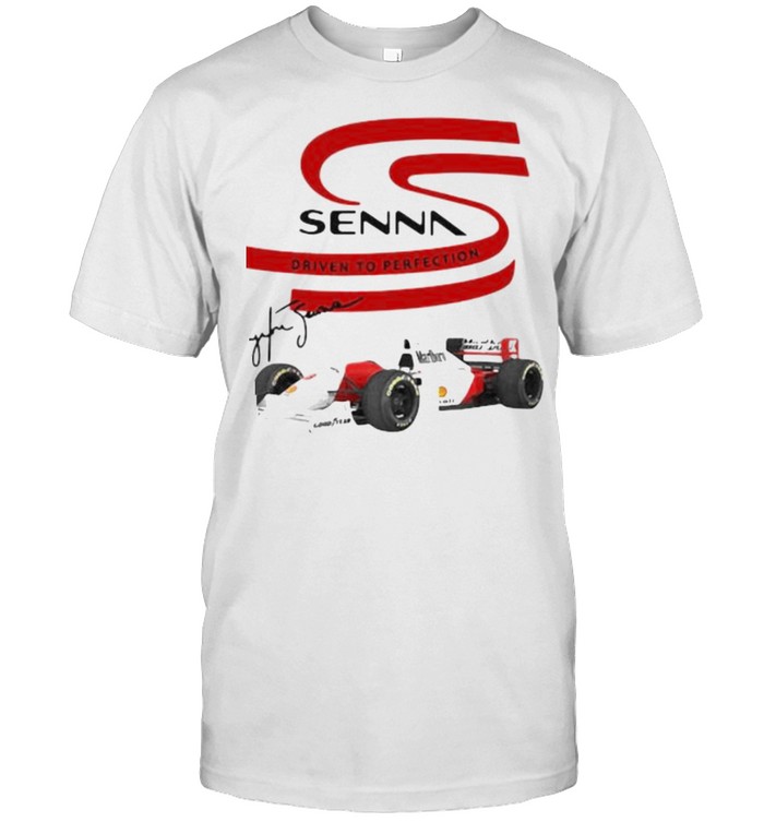 Senna Driven To Perfection Sprint Car Classic Men's T-shirt