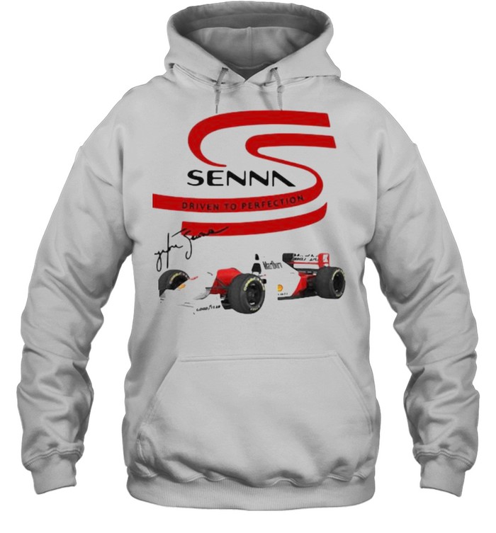 Senna Driven To Perfection Sprint Car Unisex Hoodie