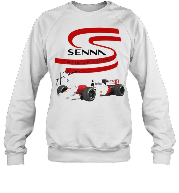 Senna Driven To Perfection Sprint Car Unisex Sweatshirt