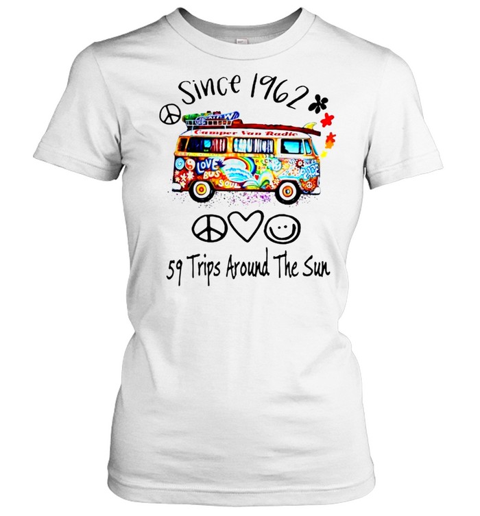 Since 1962 59 trips around the sun shirt Classic Women's T-shirt