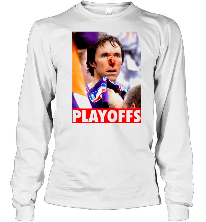 Steve Nash Broken Nose shirt Long Sleeved T-shirt