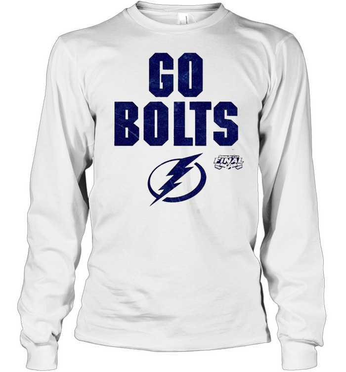 Tampa Bay Lightning 2021 Stanley Cup go bolts shirt Long Sleeved T-shirt