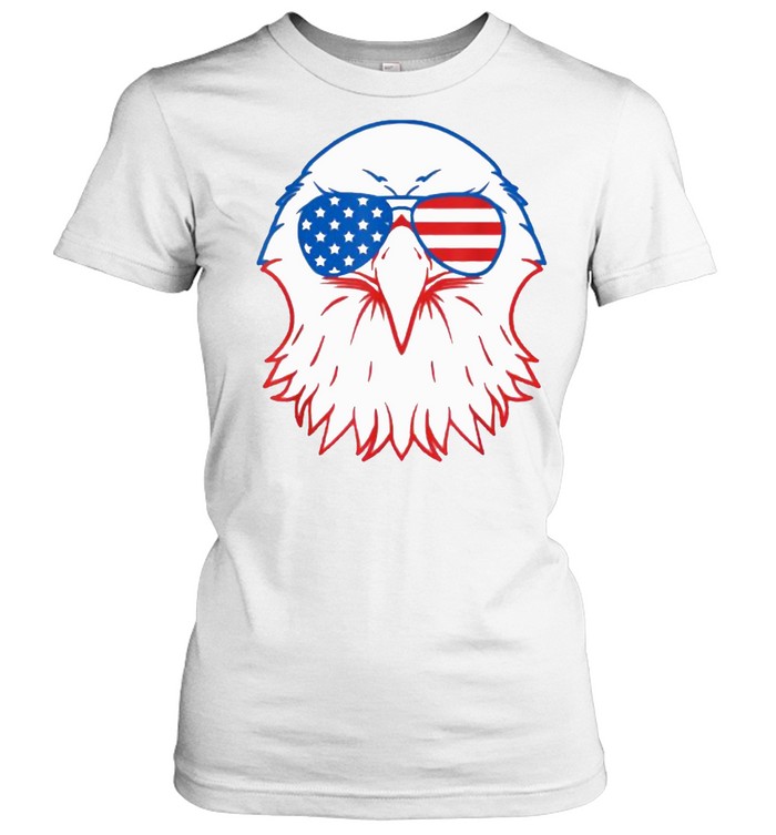 American Patriotic Eagle 4th Of July USA T- Classic Women's T-shirt