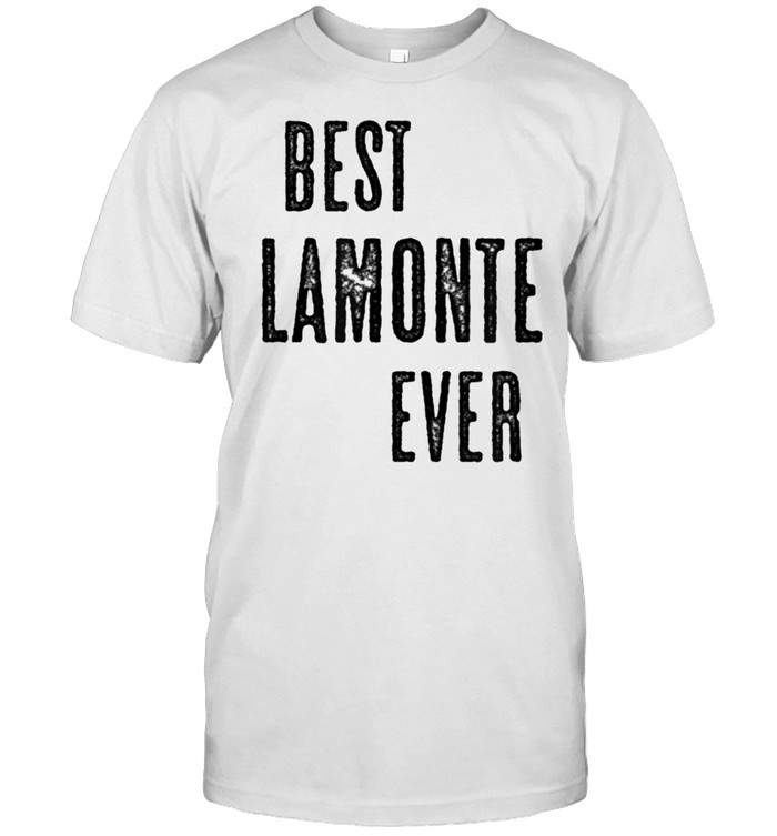 BEST LAMONTE EVER Cute Name shirt Classic Men's T-shirt