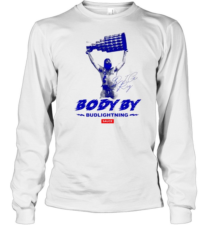 Body by bud lightning sauce shirt Long Sleeved T-shirt