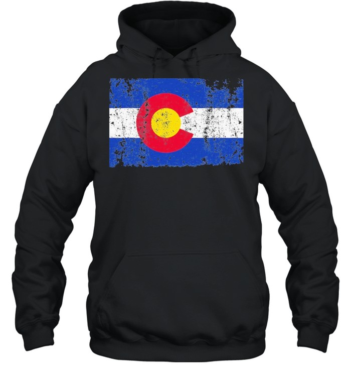 Colorado flag kids mom dad colorado day shirt Unisex Hoodie