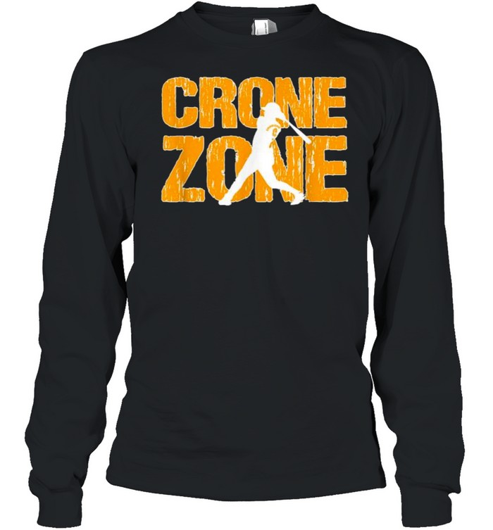 Crone Zone San Diego Baseball 9 T- Long Sleeved T-shirt