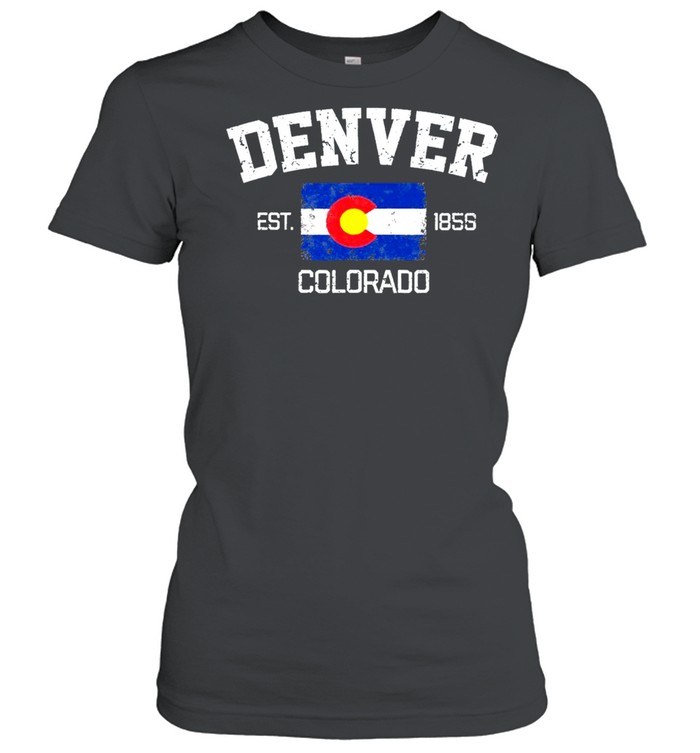 Denver Colorado Est 1858 Souvenir shirt Classic Women's T-shirt