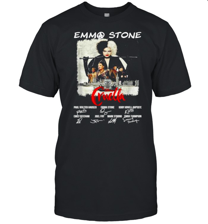 Emmas Stone Disney Cruella Signatures T- Classic Men's T-shirt