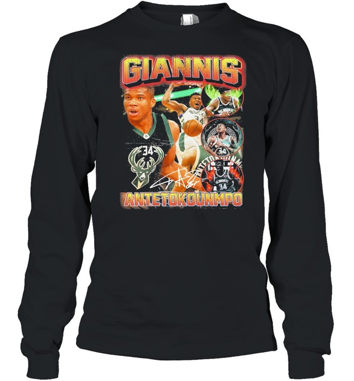 Giannis antetokounmpo shirt Long Sleeved T-shirt