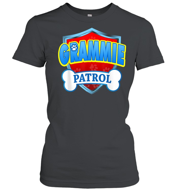 Grammie Patrol Dog Mom Dad dhirt Classic Women's T-shirt