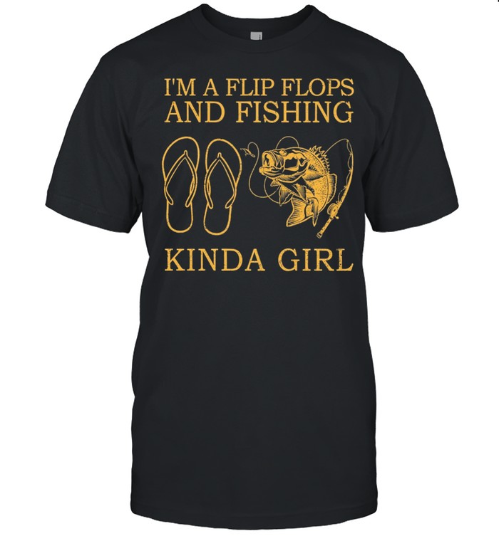 I Like Flip Flops And Fishing And Maybe 3 People shirt Classic Men's T-shirt