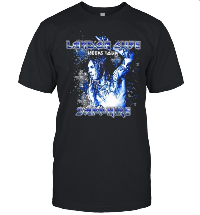 Landon Cube Keeps Tour Sapphire T-shirt Classic Men's T-shirt