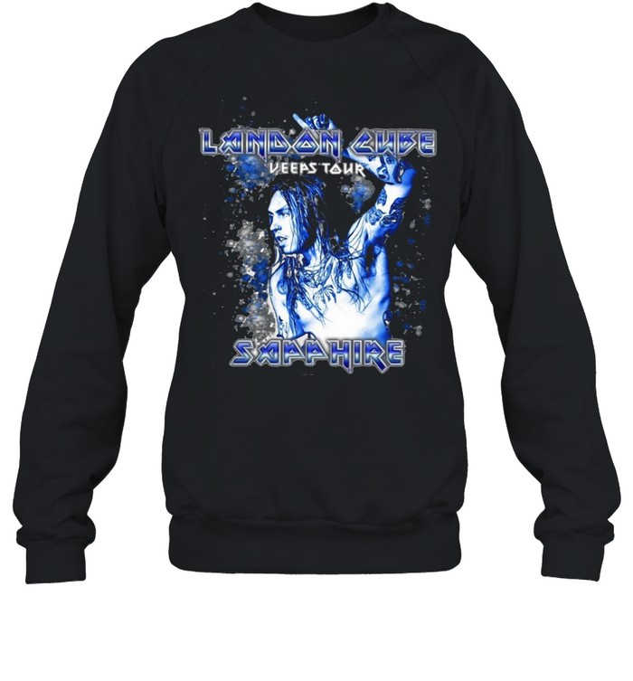 Landon Cube Keeps Tour Sapphire T-shirt Unisex Sweatshirt