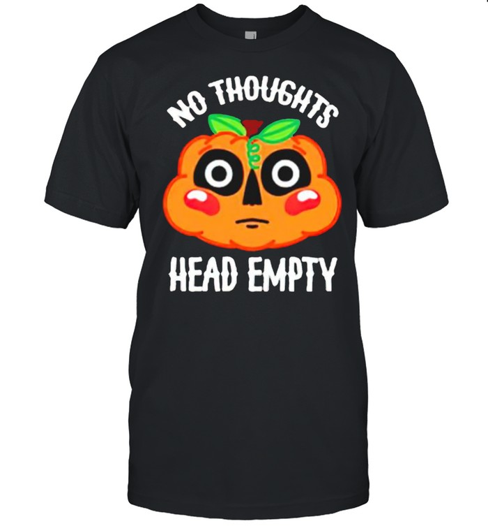 Jack-o’-lantern no thoughts head empty shirt Classic Men's T-shirt