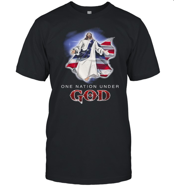 Jesus one nation under God shirt Classic Men's T-shirt