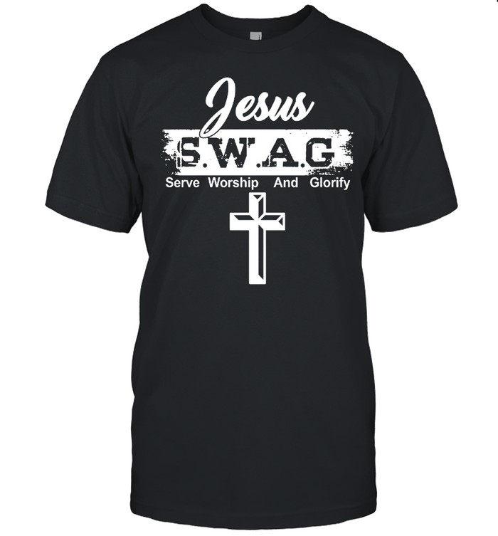 Jesus swag serve worship and glorify shirt Classic Men's T-shirt