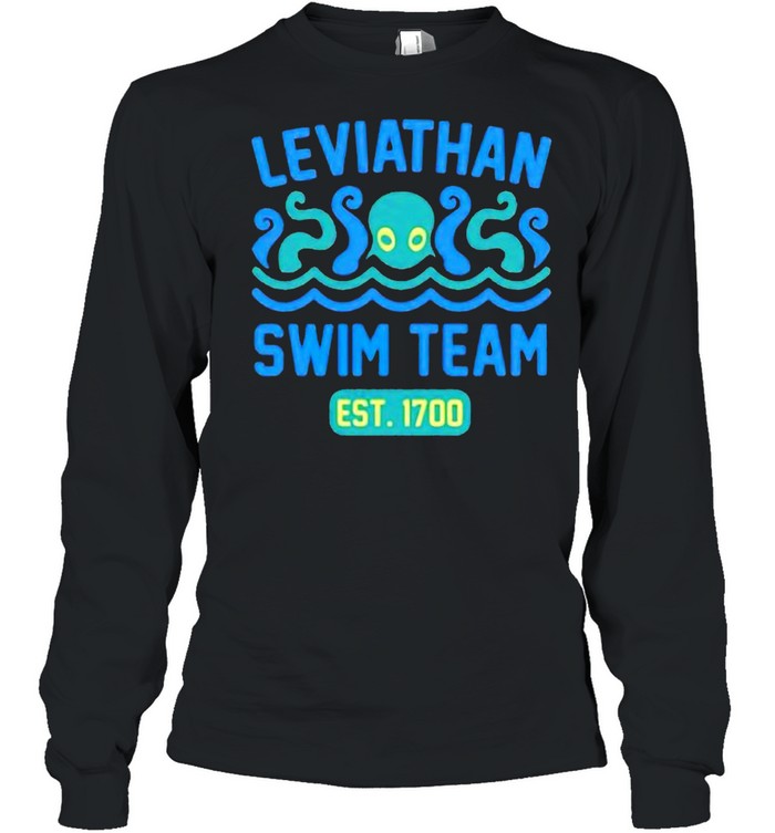 Leviathan swim team est 1700 shirt Long Sleeved T-shirt