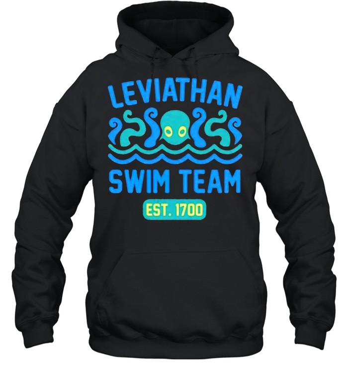 Leviathan swim team est 1700 shirt Unisex Hoodie