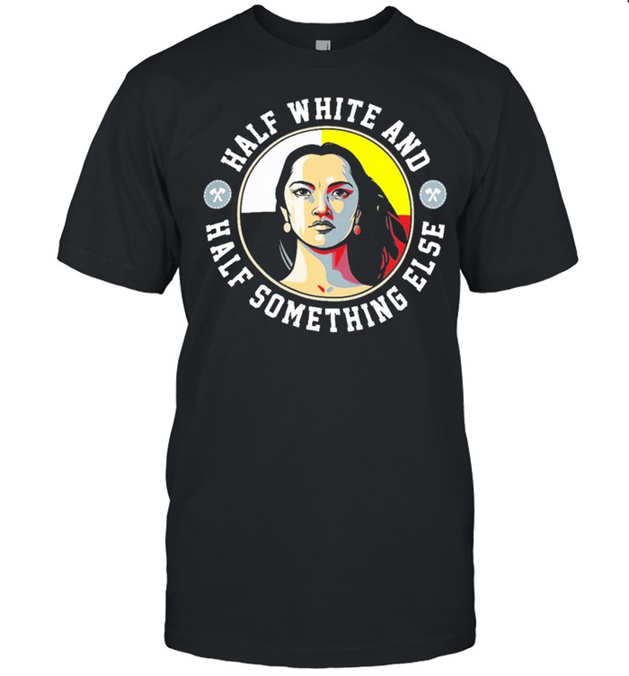 Native half white and half something else shirt Classic Men's T-shirt