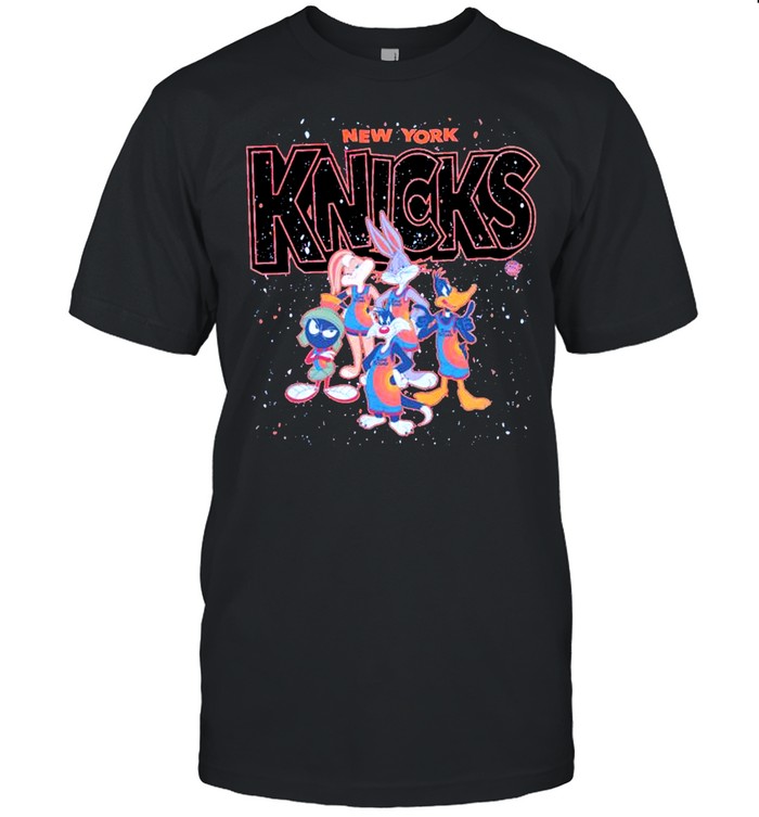 New York Knicks Space Jam 2 characters shirt