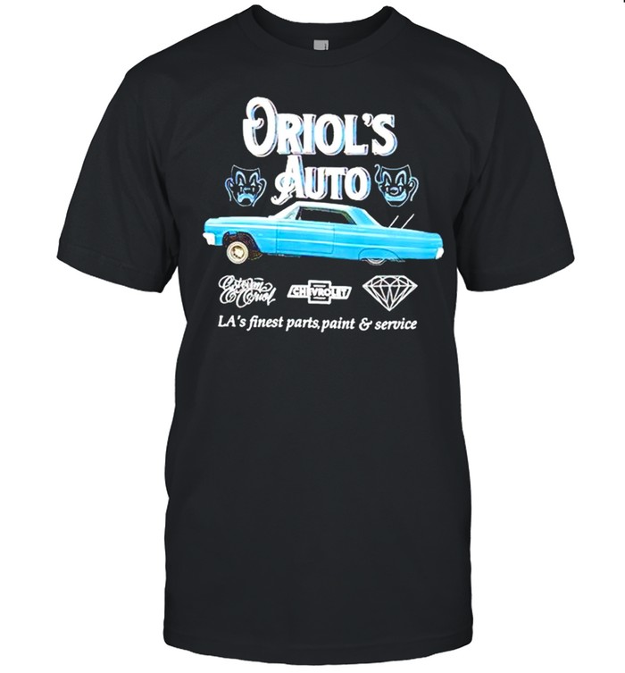 Oriol’s Auto LA’s finest parts paint and service shirt Classic Men's T-shirt