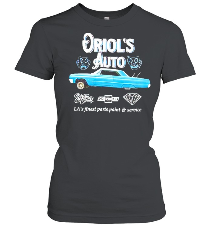 Oriol’s Auto LA’s finest parts paint and service shirt Classic Women's T-shirt