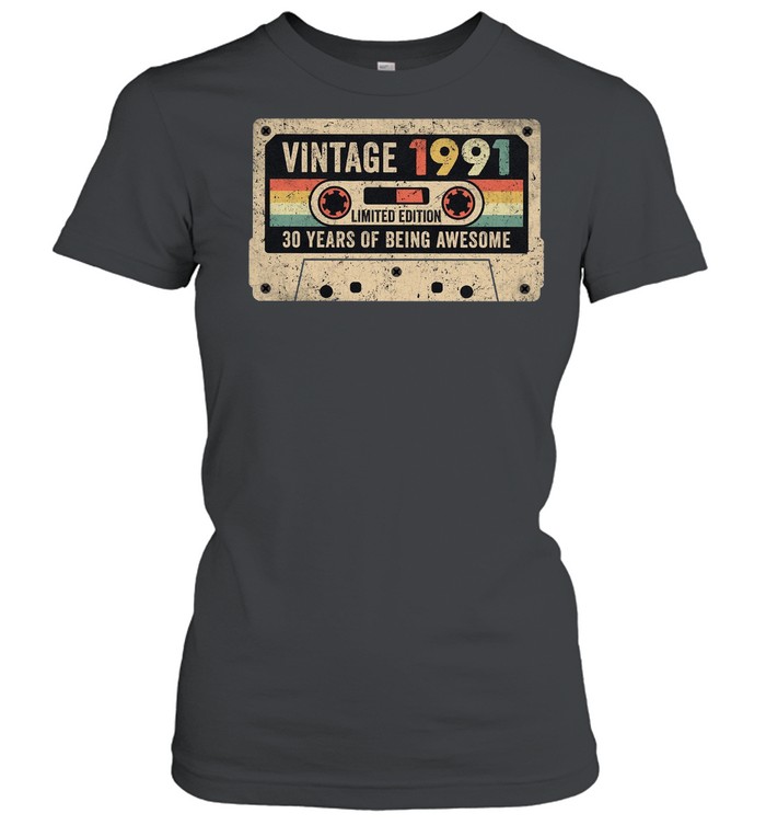 Vintage 1991 Cassette shirt Classic Women's T-shirt