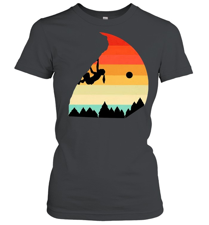 Vintage Rock Climbing shirt Classic Women's T-shirt