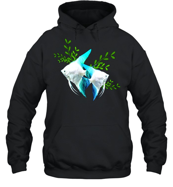 Angel Fish Aquarium Fish Tank shirt Unisex Hoodie