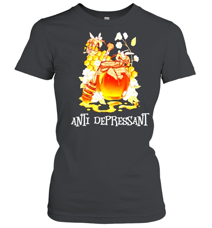 Anti depressant bee shirt Classic Women's T-shirt