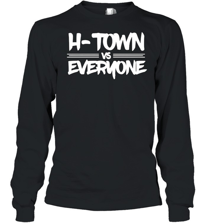 Apollo Media H-Town vs everyone shirt Long Sleeved T-shirt