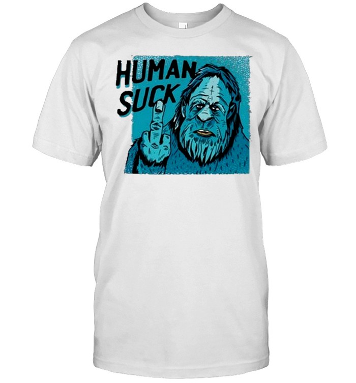 Bigfoot human suck shirt Classic Men's T-shirt