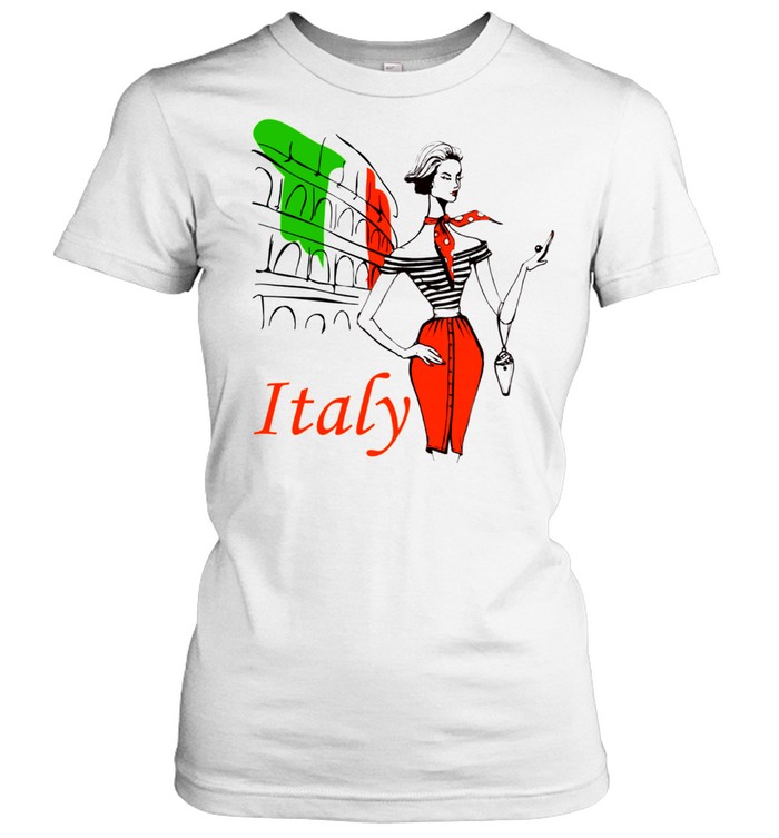 Italy, rome,women shirt Classic Women's T-shirt