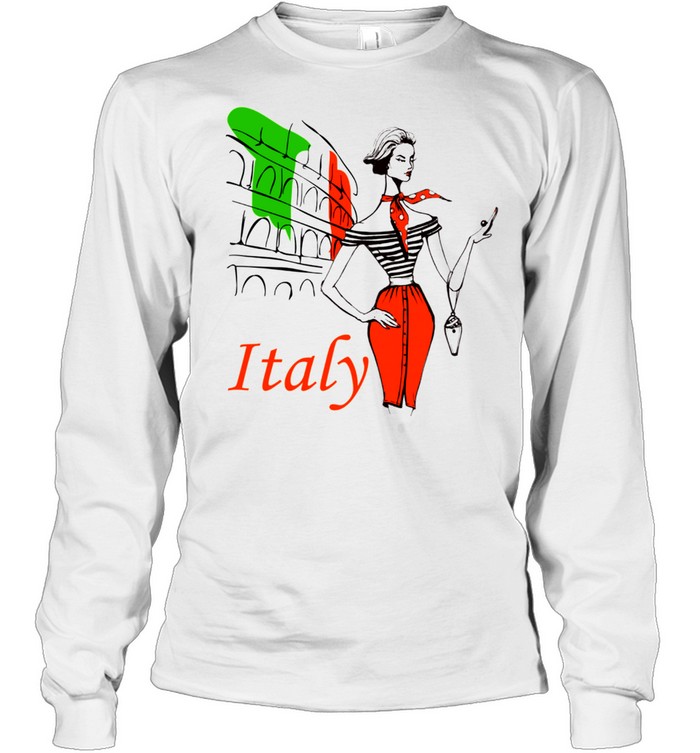 Italy, rome,women shirt Long Sleeved T-shirt