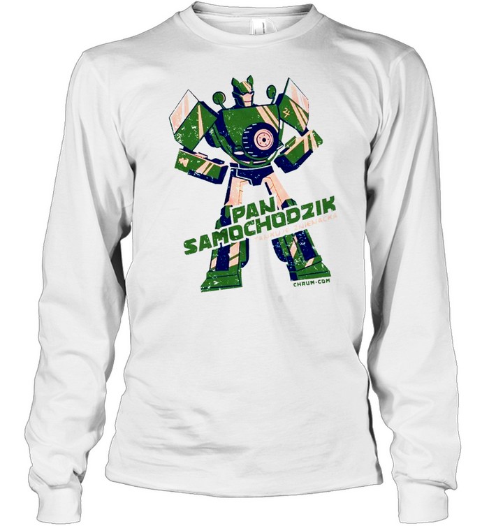 Pan samochodzik tankuje znienacka shirt Long Sleeved T-shirt