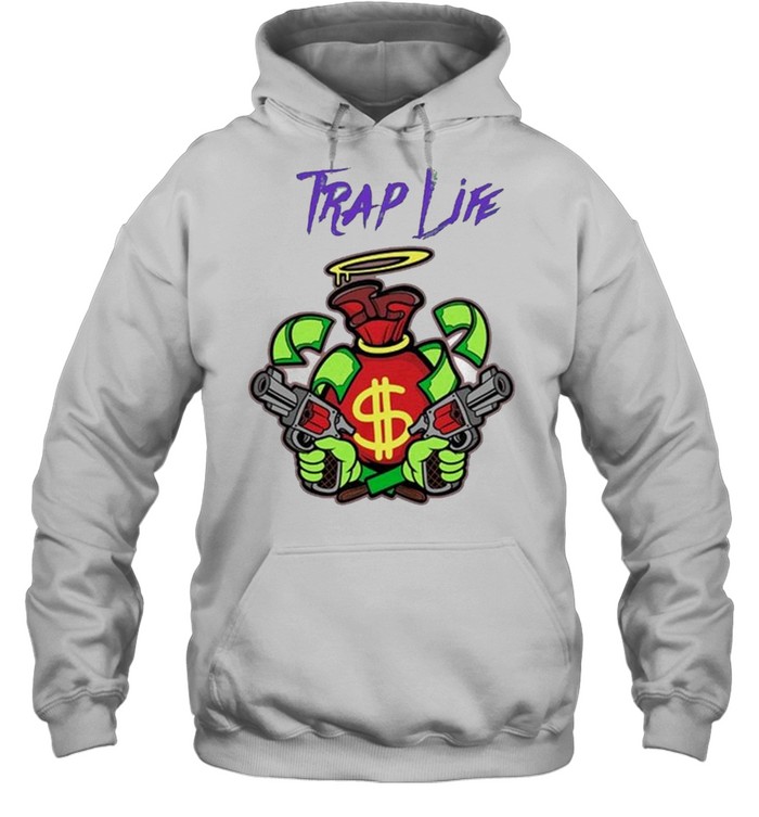 Trap Life Match Air Jordan 5 Retro What The shirt Unisex Hoodie