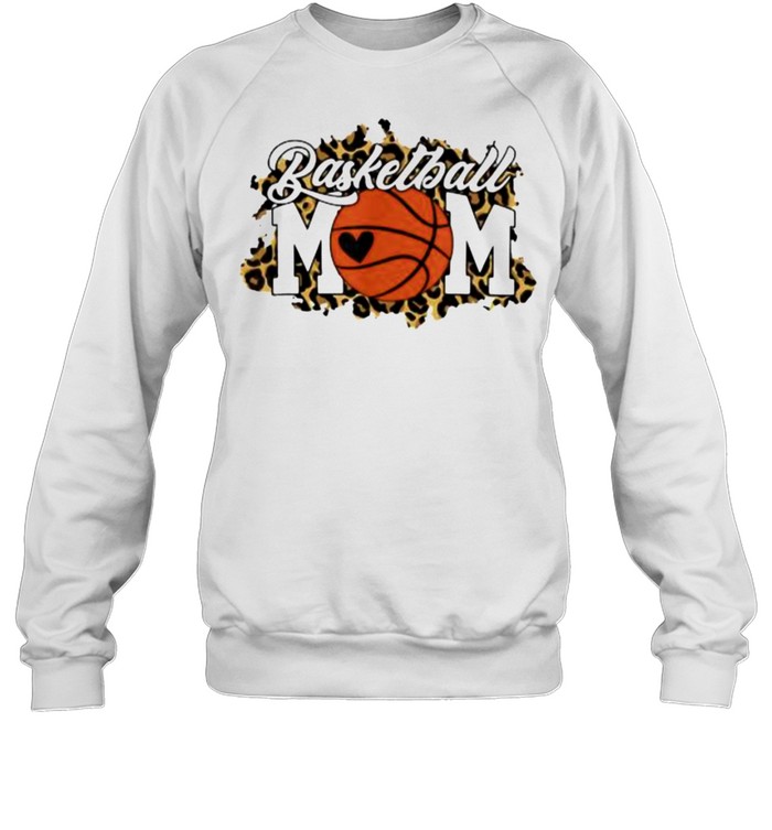 Basketball Mom Game Day Lepoard Unisex Sweatshirt