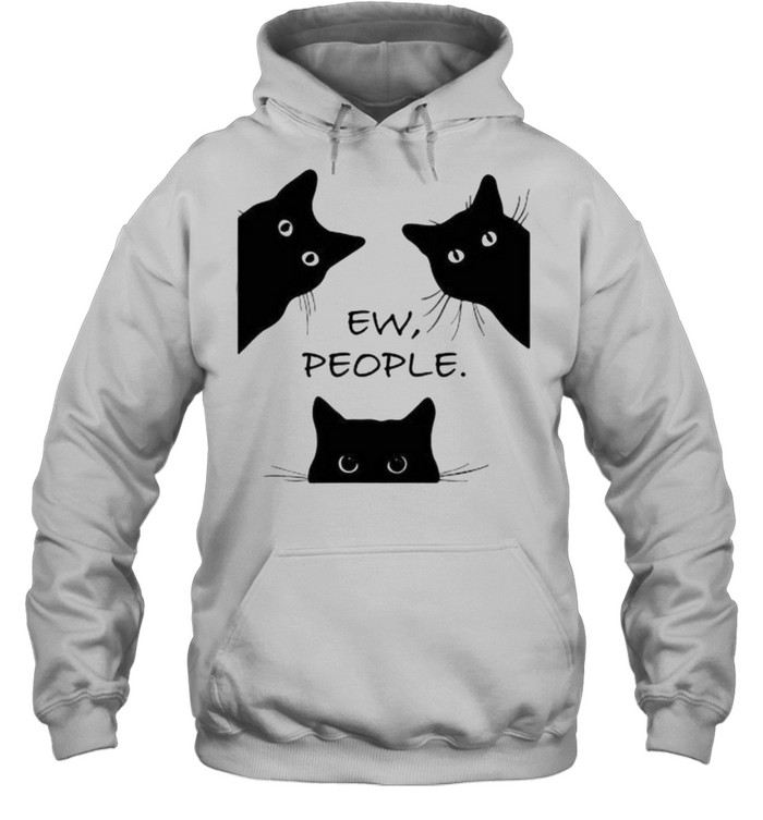 Black Cat Ew People Unisex Hoodie