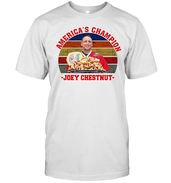 Joey Chestnut Nathan’s Eating America’s champion vintage shirt Classic Men's T-shirt