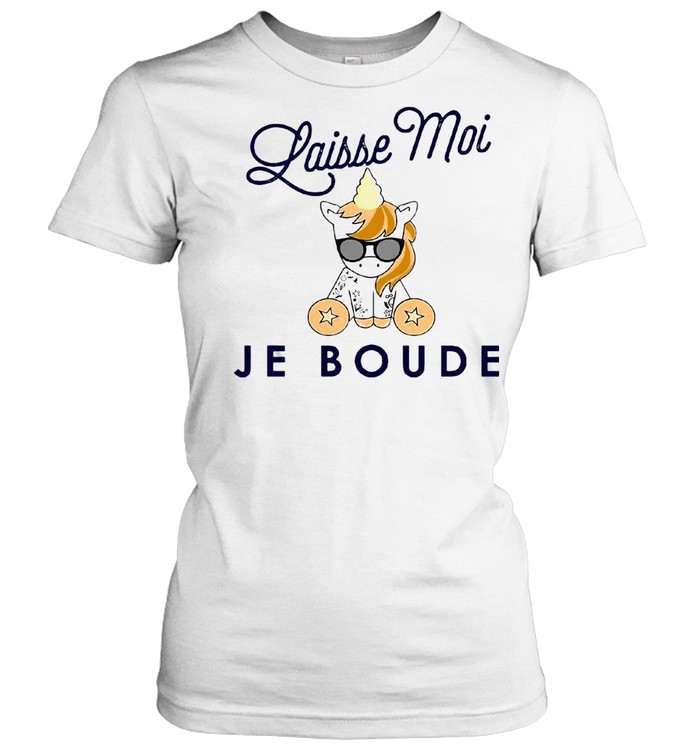 Unicorns Laisse Moi Je Boude T-shirt Classic Women's T-shirt