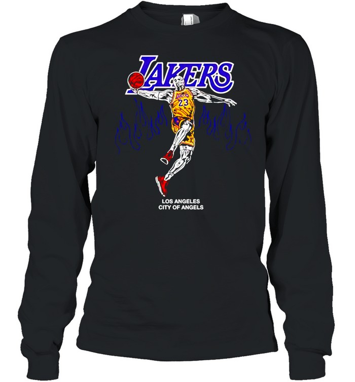 Warren Lotas LeBron James Alt Lakers shirt - T Shirt Classic