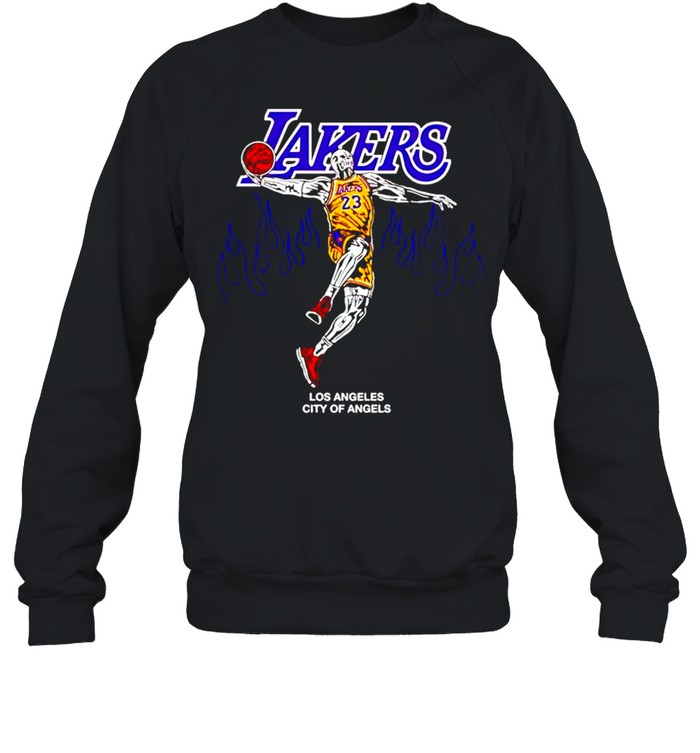 Warren Lotas LeBron James Alt Lakers shirt - T Shirt Classic