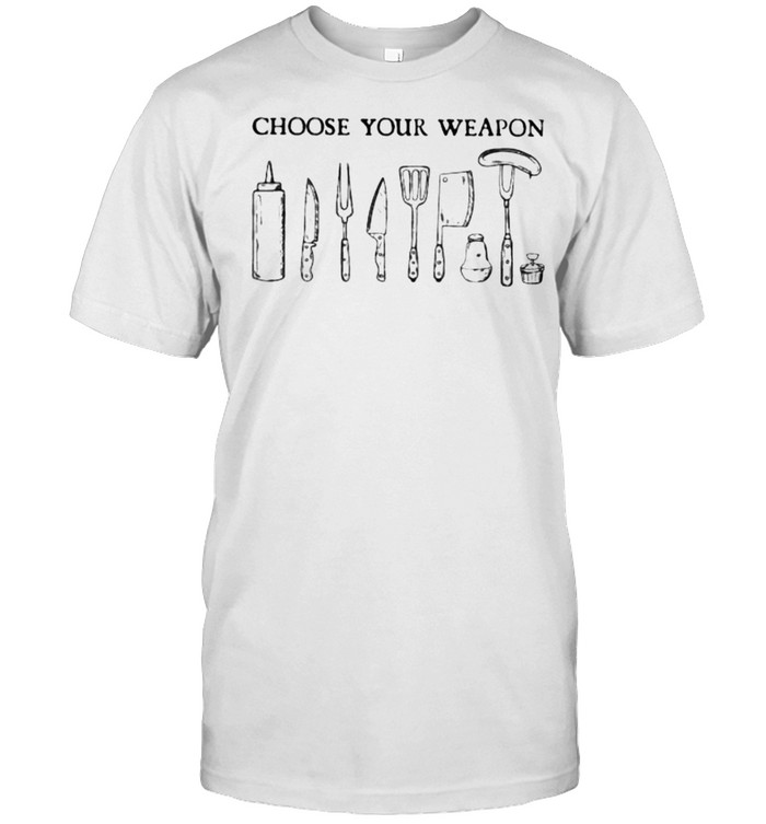Choose you weapon shirt Classic Men's T-shirt